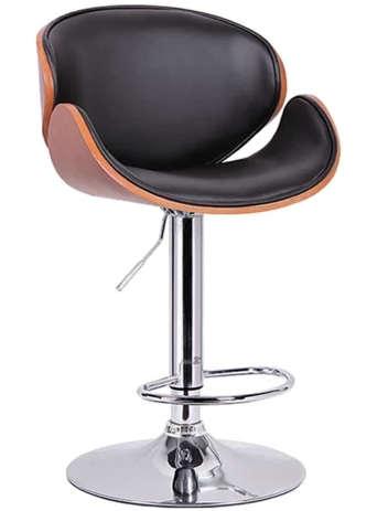 U-Shaped Leather Bar Stool (set of 2)  #2374