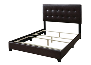 Upholstered Bed 7102 BROWN