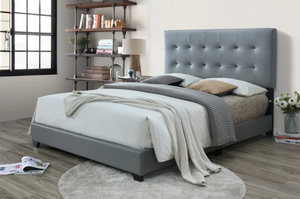 Upholstered Bed 7102 GREY