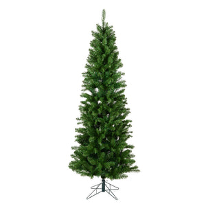 Vickerman-4.5'-Salem-Pencil-Pine-Artificial-Christmas-Tree,-Unlit