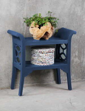 Sunset Trading Cottage Blue Accent Table and Console | Blue