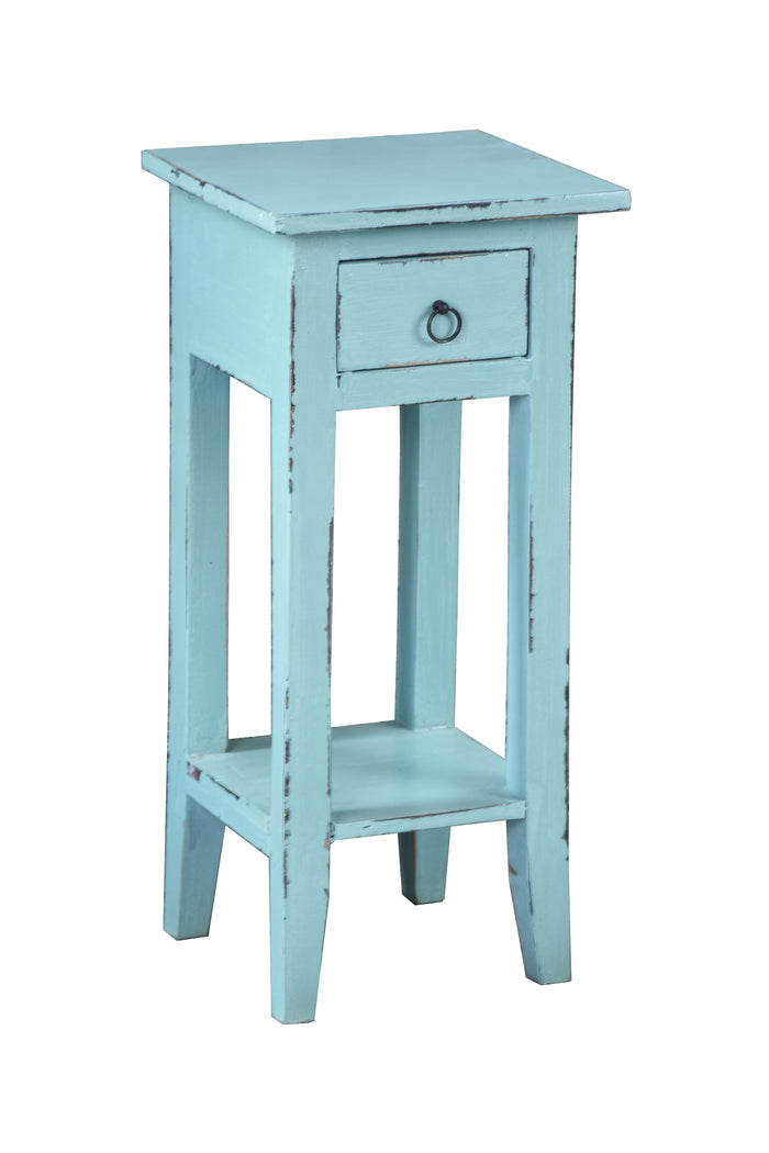 Sunset Trading Cottage Narrow Side Table | Beach Blue