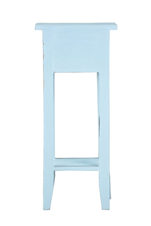 Sunset Trading Cottage Narrow Side Table |  Sky Blue