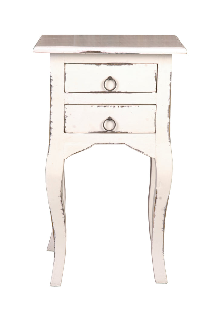 Sunset Trading Cottage Table | Distressed White