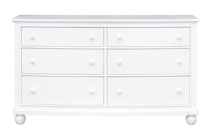 Sunset Trading White Shutter Wood 5 Piece Queen Bedroom Set | 3 Drawer Nightstand