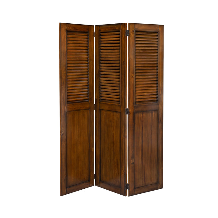 Sunset Trading Bahama Shutter Wood Room Divider
