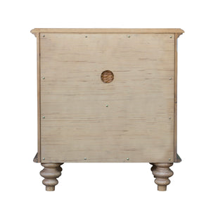 Sunset Trading Vintage Casual Nightstand with Basket