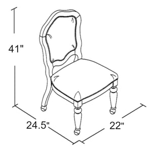 Sunset Trading Vegas Gaming and Dining Chair | Gray Wood | Nailheads | Casters | Set of 2 