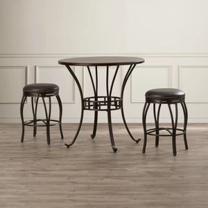 Sunset Trading 24" Victoria Swivel Counter Stool