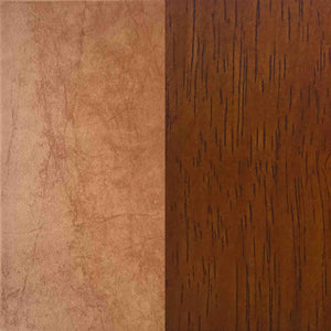 Sunset Trading Nutmeg Kitchen Island | Terracotta Rose Tile Top (discontinued)