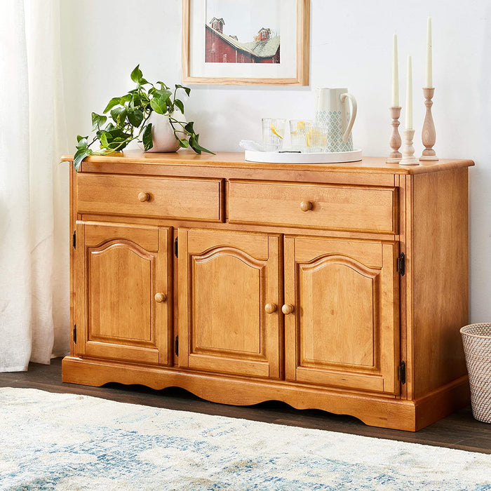 Sunset Trading Treasure Buffet | Light Oak