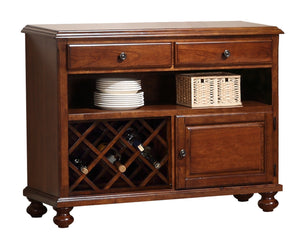 Sunset Trading Andrews Server | Chestnut Finish