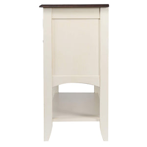 Sunset Trading Andrews Sideboard with Large Display Shelf | 3 Drawers 2 Storage Cabinets