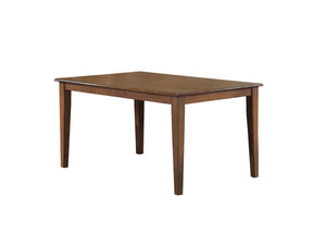 Sunset Trading Simply Brook Rectangular Dining Table | Amish Brown