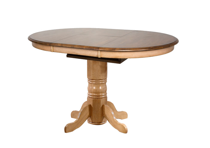 Sunset Trading Brook Round or Oval Extendable Pub Table