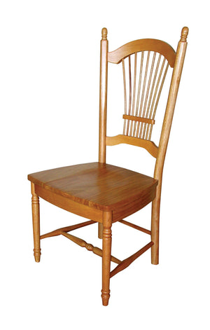 Sunset Trading 42" Allenridge Dining Chair | Light Oak | Set of 2