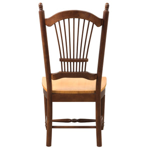 Sunset Trading 42" Allenridge Dining Chair | Nutmeg Light Oak | Set of 2 