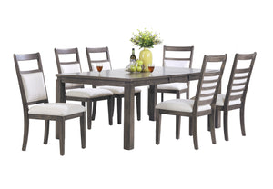 Sunset Trading Shades of Gray 7 Piece Dining  Set