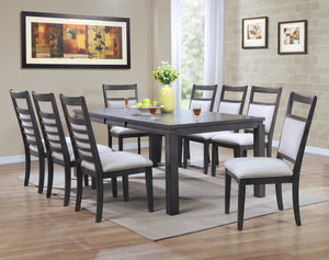 Sunset Trading Shades of Gray 9 Piece Dining Set