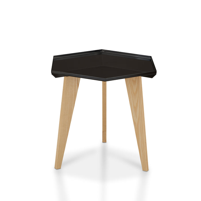 Hadid  End Table in Black