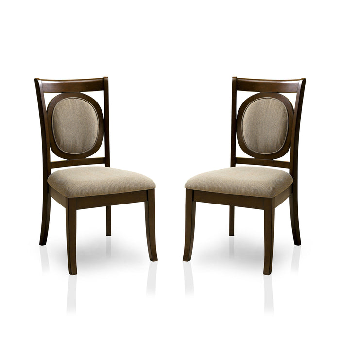 Brielle Contemporary Side Chairs (Set of 2)