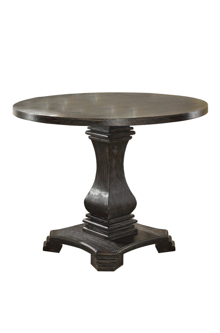 Nissa Rustic Round Counter Height Table
