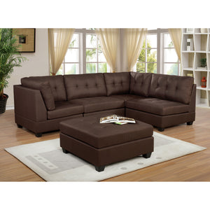 Vitman Transitional Tufted Sectional