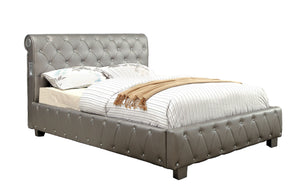 Beckham Contemporary Leatherette Full Bed