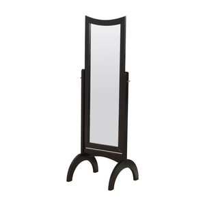 Free Standing  Full Length Verital Tilting Mirror, Black