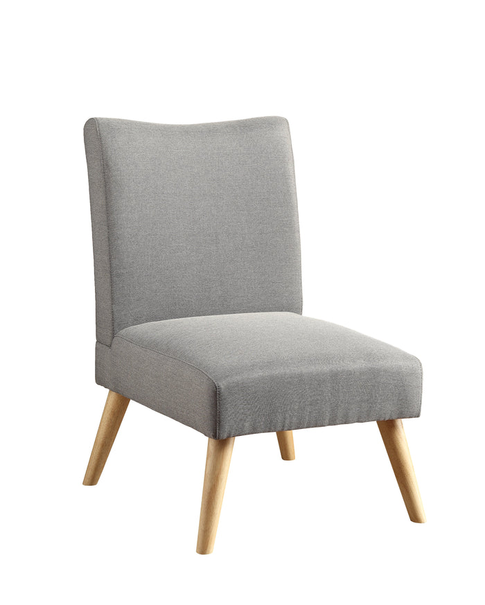 Arroyo Mid-century Modern Grey Armless Chair