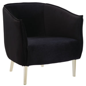 Toulon Contemporary Accent Barrel Chair in Gray