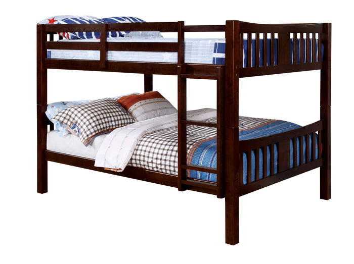 Transitional Full / Full Bunk Bed