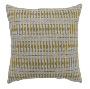 Bloch Contemporary Style Pillow, Yellow (Set of 2)