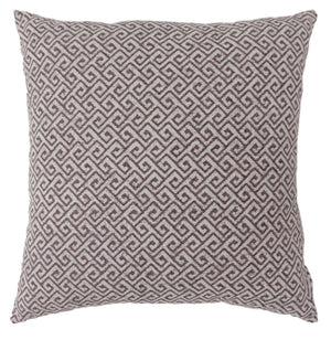 Yarber Contemporary Style Pillow, Brown (Set of 2)