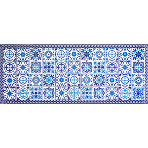 Calm Step by Nicole Miller (Blue Area Rug)