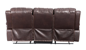Sunset Trading Glorious Dual Reclining Sofa | Manual | Brown
