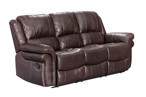 Sunset Trading Glorious Dual Reclining Sofa | Manual | Brown