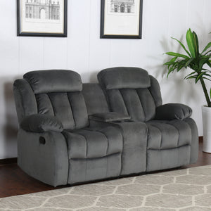 Sunset Trading Madison Reclining Loveseat with Console