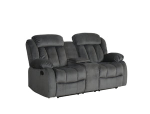 Sunset Trading Madison Reclining Loveseat with Console