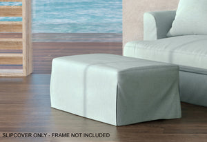 Sunset Trading Newport Slipcover Only for 44" Wide Ottoman