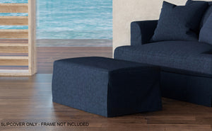 Sunset Trading Newport Slipcover Only for 44" Wide Ottoman