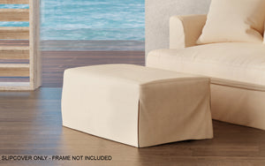 Sunset Trading Newport Slipcover Only for 44" Wide Ottoman